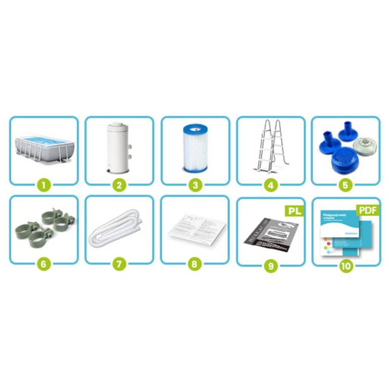 Intex Bazen S Konstrukcijom 400 X 200 X 122 Cm, Set 10 U 1 3