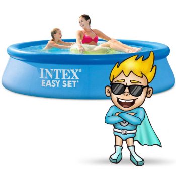 Intex Bazen S Napuhavajućim Prstenom 244 X 61 Cm S Pumpom 4