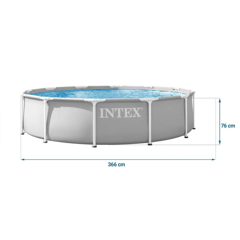 Intex Okvirni Bazen 366 X 76 Cm S Filtracijskom Pumpom 4