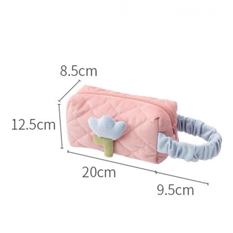 Kozmetička Torbica – Prošivena, 20×12,5×8,5 Cm 2