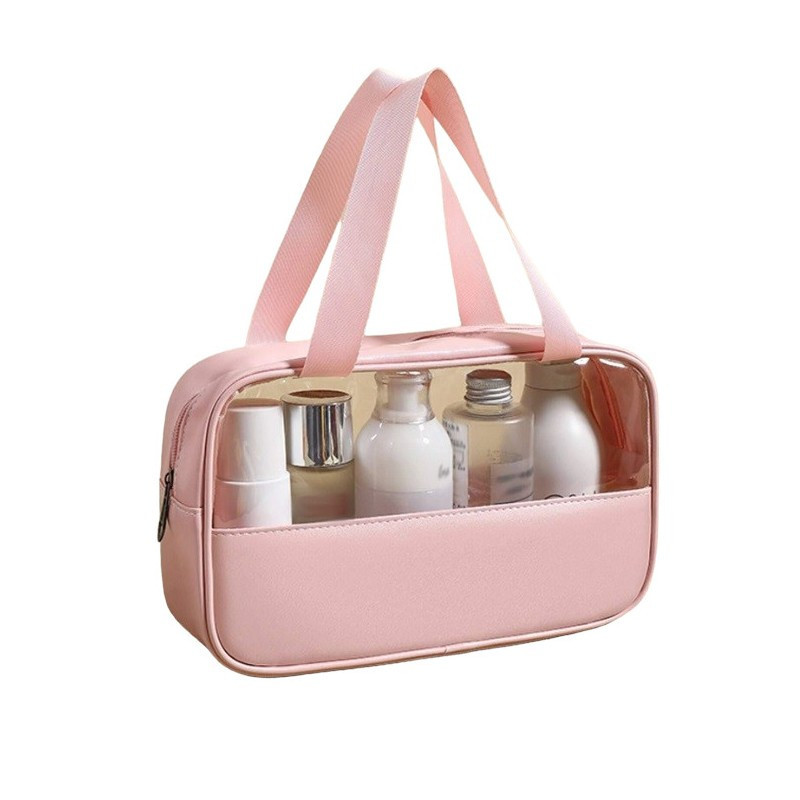 Kozmetička Torbica – Sklopiva, 26×16×7 Cm, Puderasto Roza 1