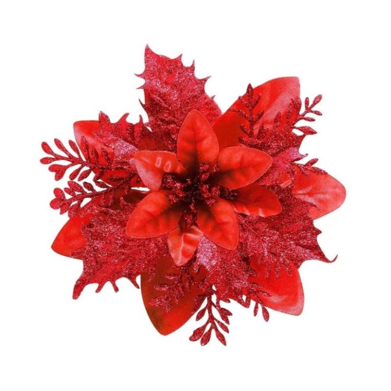 Kuglice Za Bor – Set Od 12 Kom, 14 Cm, Crvene 3