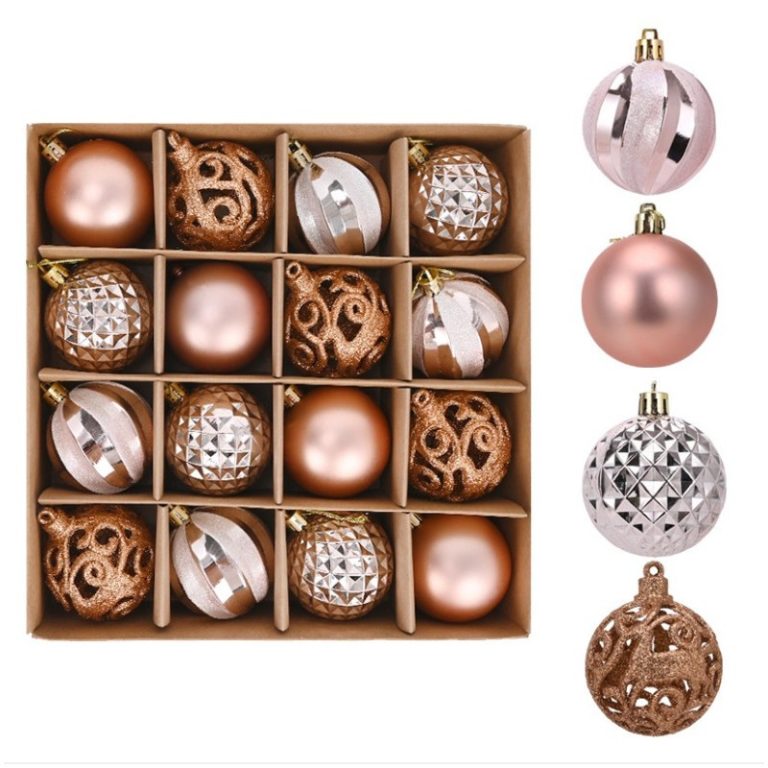 Kuglice Za Bor – Set Od 16 Kom, 6 Cm 1