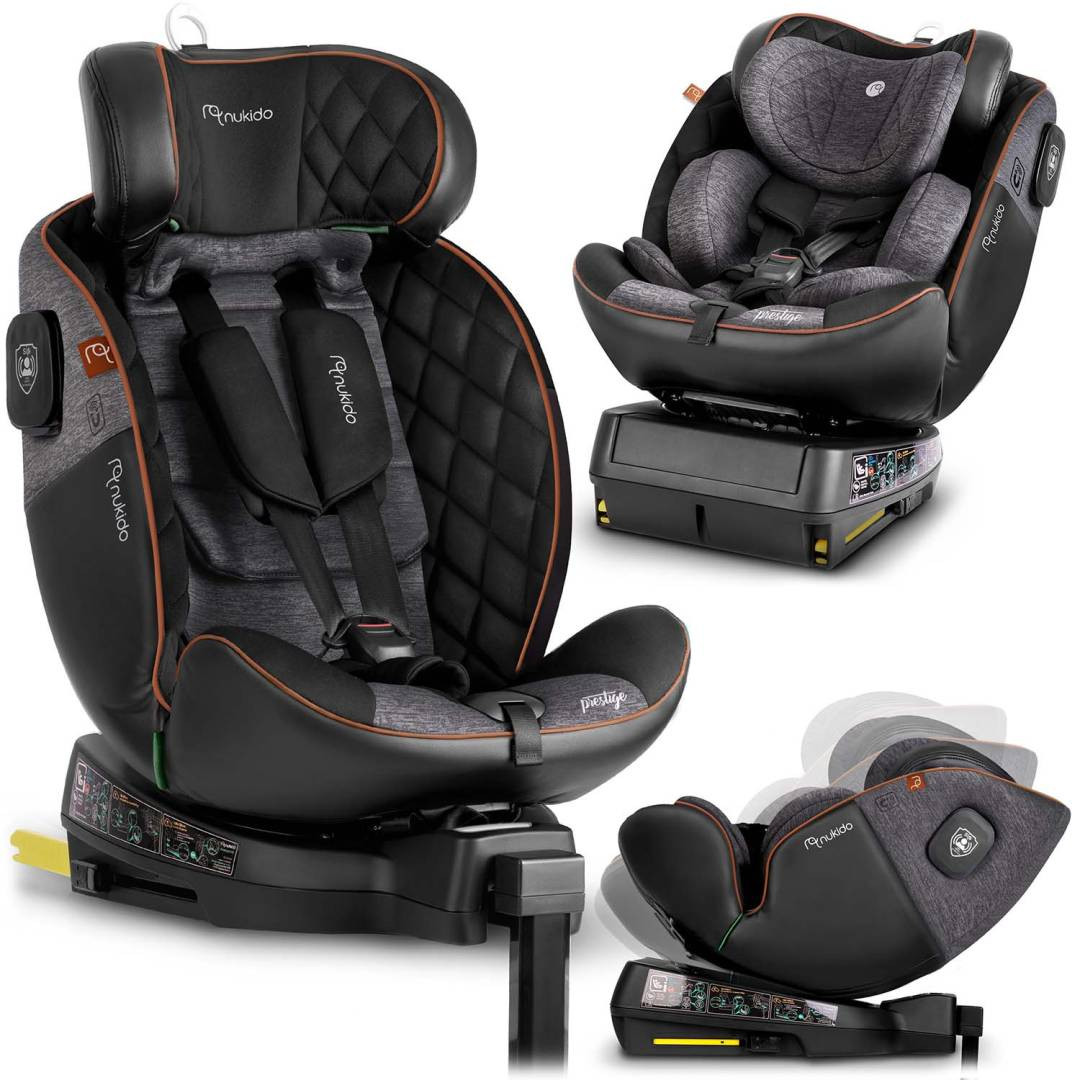 Nukido Prestige Line Autosjedalica Siva 0–36 Kg Isofix 1