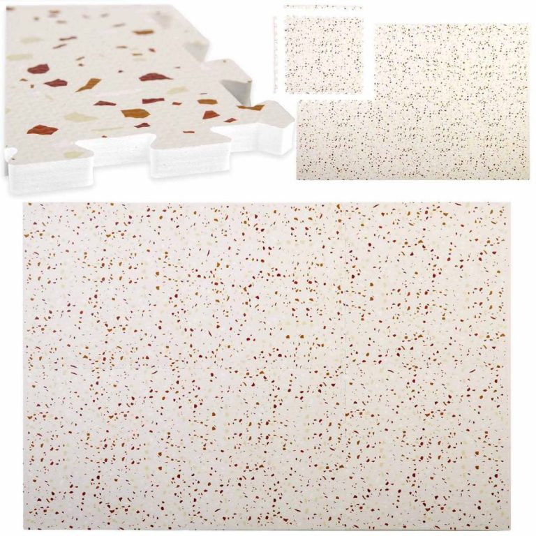 Svijetlosmeđa Pjenasta Podloga Puzzle Ricokids 175 × 118 Cm Bež 1