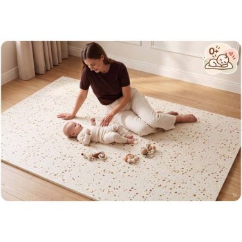 Svijetlosmeđa Pjenasta Podloga Puzzle Ricokids 175 × 118 Cm Bež 6