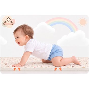 Svijetlosmeđa Pjenasta Podloga Puzzle Ricokids 175 × 118 Cm Bež 7