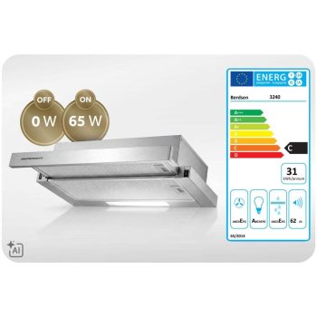 Teleskopska Kuhinjska Napa Berdsen Bt 240 Inox 60 Cm 7