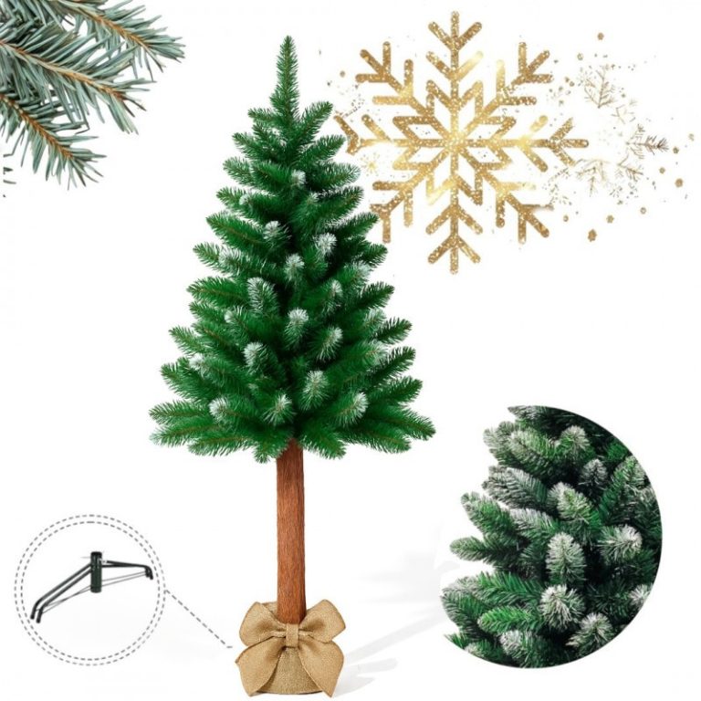 Umjetni Bor – Smreka Na Deblu, Sa Snijegom, 150 Cm 1