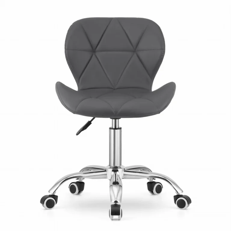 Uredska Stolica Outlet Avola Grey Leather 1