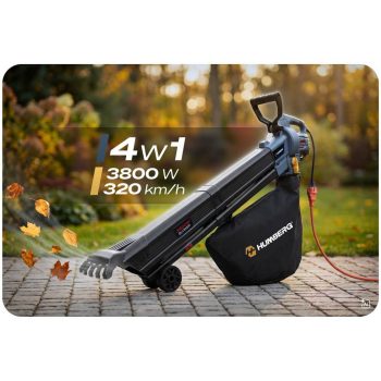Vrtni Puhač I Usisavač Lišća Humberg Hm 618 3800 W Bež 2